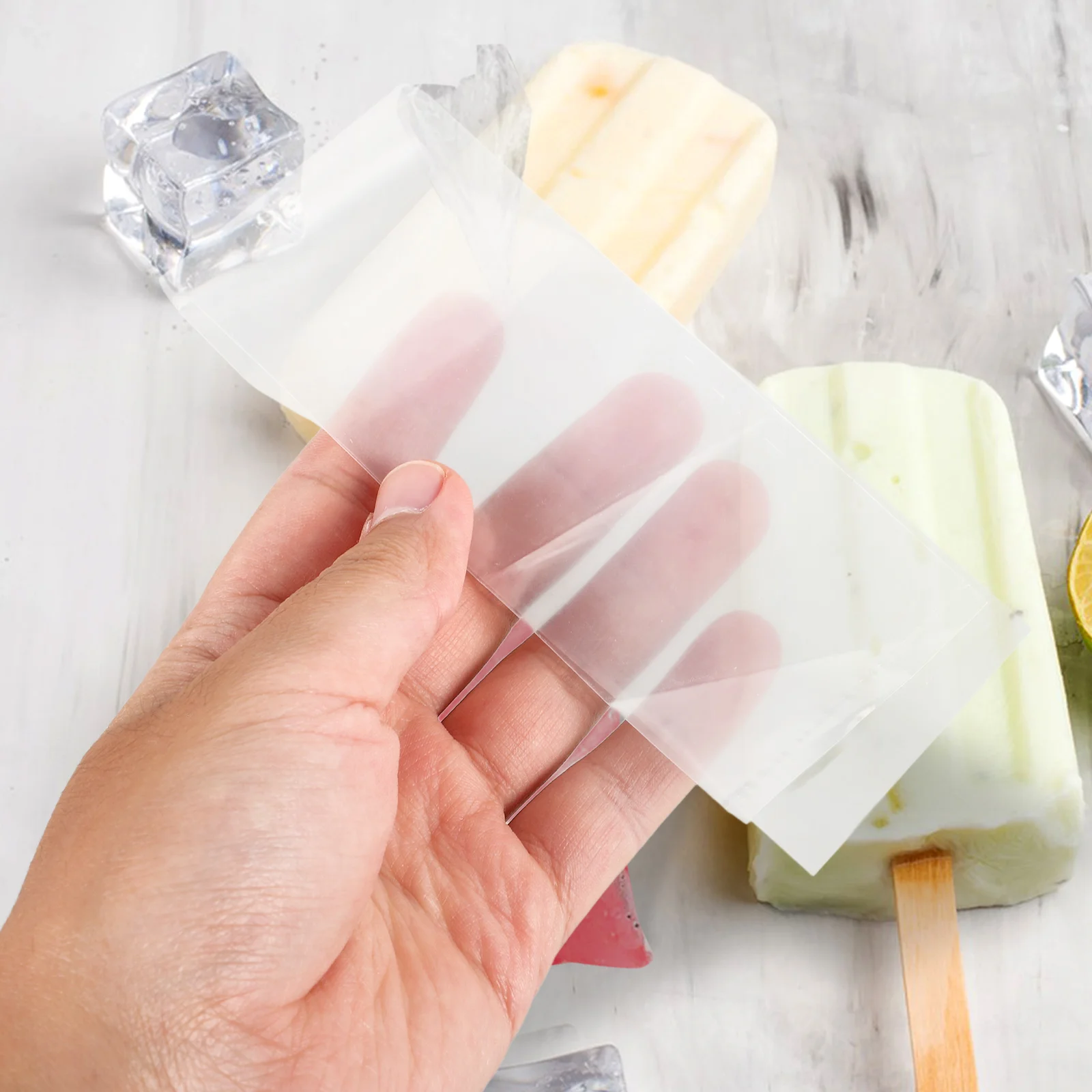Popsicle Bags Ice Cream Molds Disposable Plastic Candy Bag Freezer Pop Holders Large Capacity Homemade Yogurt Mold popsicle
Popsicle Bags Ice Cream Molds Disposable Plastic Candy Bag Freezer Pop Holders Large Capacity Homemade Yogurt Mold popsicle