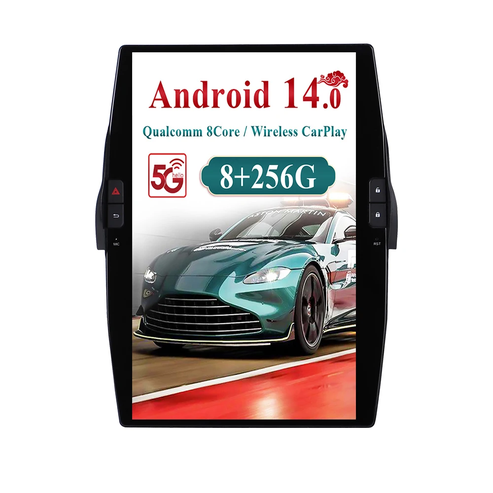 14,5-дюймовый carplay Android 14.0 для Chevrolet Camaro 2010-2015, автомобильный радиоприемник, мультимедийный плеер с сенсорным экраном, GPS-навигация, головное устройство
14,5-дюймовый carplay Android 14.0 для Chevrolet Camaro 2010-2015, автомобильный радиоприемник, мультимедийный плеер с сенсорным экраном, GPS-навигация, головное устройство