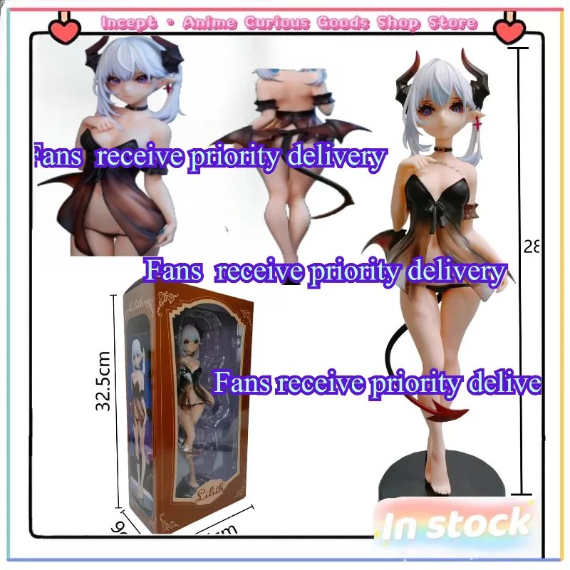 In Stock Anime Craftsman Sexy LILI Little Devil Lily 1/6 Ornament Doll Model Nuclear Gold Model Ornament Collection Gift
In Stock Anime Craftsman Sexy LILI Little Devil Lily 1/6 Ornament Doll Model Nuclear Gold Model Ornament Collection Gift