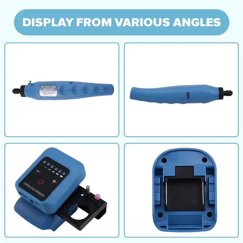 THIVN-Soldering Iron Station For Speed Adjustment Electric Grinder 18-21V For Battery Interface Small Electric Dri
THIVN-Soldering Iron Station For Speed Adjustment Electric Grinder 18-21V For Battery Interface Small Electric Dri