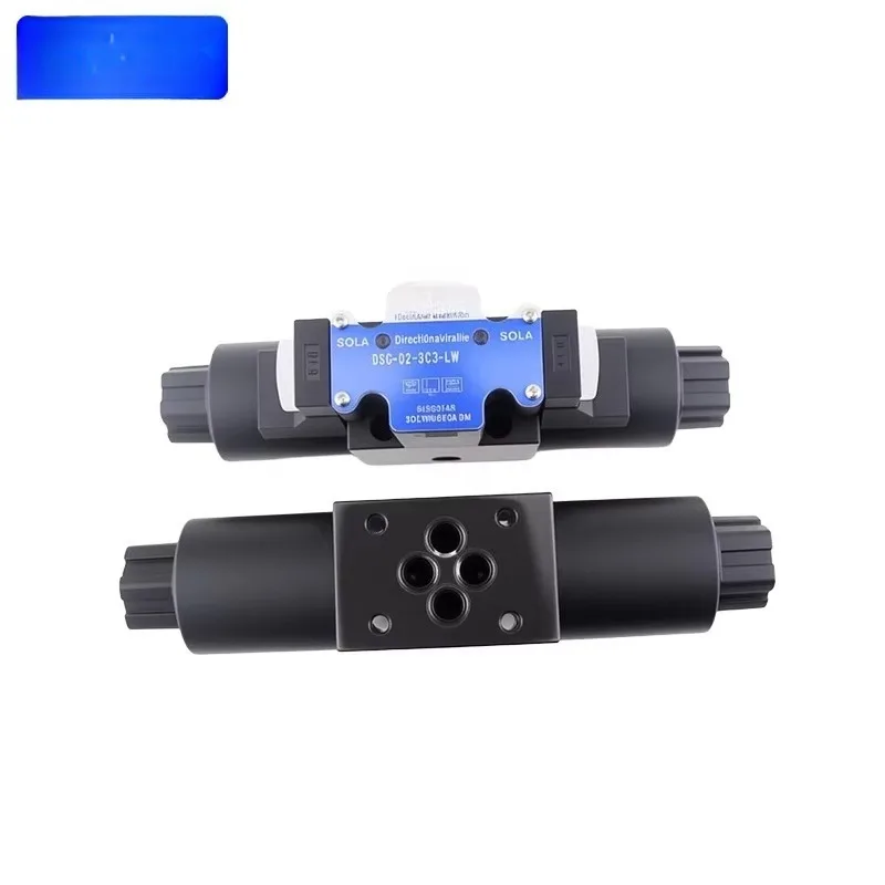 DSG-02-2B2/2B3B/3C2/3C4/3C6 Series Directional Control Valve Hydraulic Solenoid Valve China OEM DC24V AC220V 315Bar
DSG-02-2B2/2B3B/3C2/3C4/3C6 Series Directional Control Valve Hydraulic Solenoid Valve China OEM DC24V AC220V 315Bar
