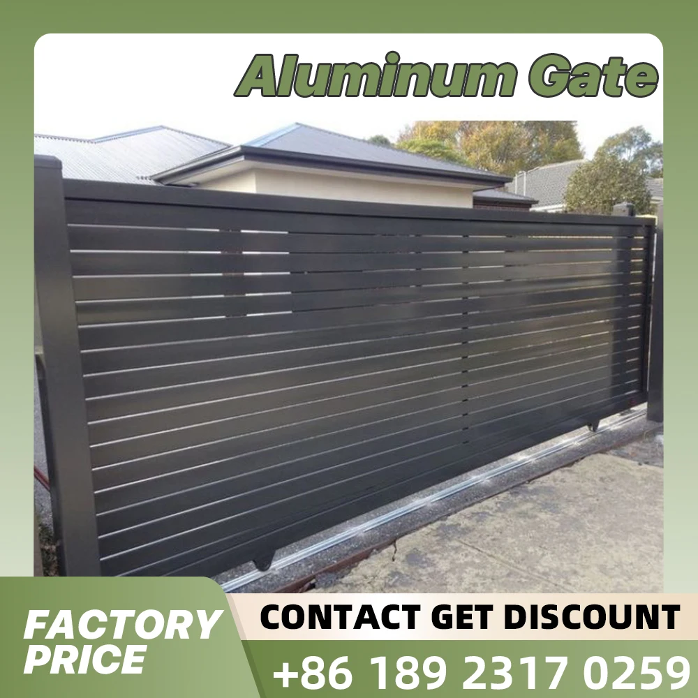 Latest Design Courtyard Gate House Gate Design High Quality Villa Main Entrance Gates Electric Modern Aluminum Gates
Latest Design Courtyard Gate House Gate Design High Quality Villa Main Entrance Gates Electric Modern Aluminum Gates