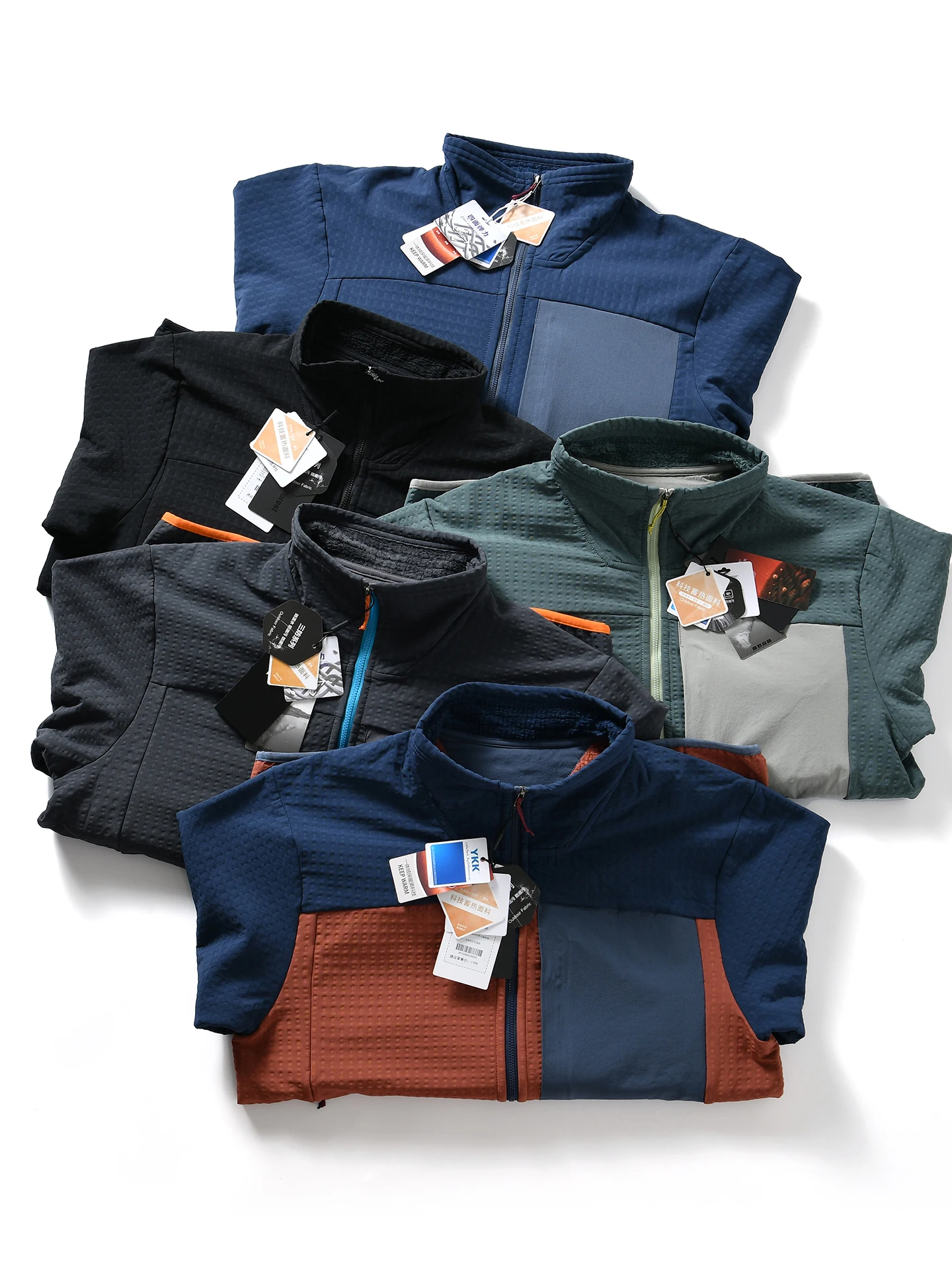 Men's Casual Sporty Fleece Lined 3D Tailored Stand Collar Open Cardigan Jacket Polyester Fiber Long Sleeve Warmth Outerwear
Men's Casual Sporty Fleece Lined 3D Tailored Stand Collar Open Cardigan Jacket Polyester Fiber Long Sleeve Warmth Outerwear