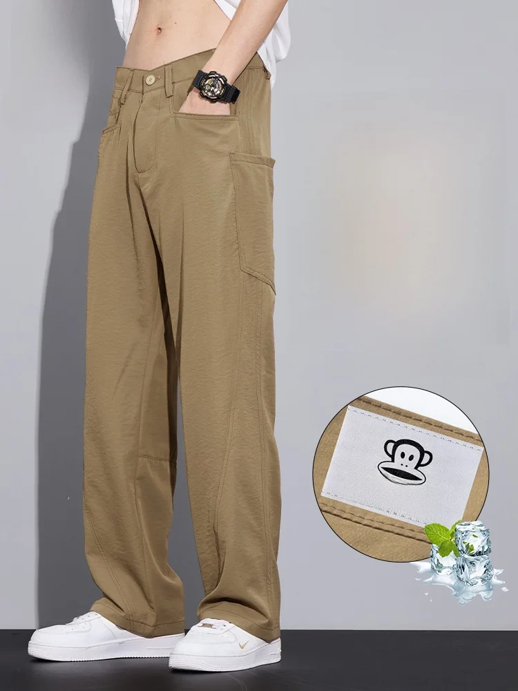 PaulFrank Loose Casual Trousers for Men with Big kets American Functional Sle Workwear Pants Youth Active Sle Straight...
PaulFrank Loose Casual Trousers for Men with Big kets American Functional Sle Workwear Pants Youth Active Sle Straight...