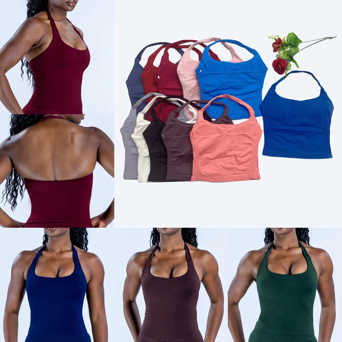 2026 Impact DF Halter Top Sports Yoga Tanks DFNNYE gym clothes Women Workout Fitness Gym Outdoor Running Tank Tops sportswear
2026 Impact DF Halter Top Sports Yoga Tanks DFNNYE gym clothes Women Workout Fitness Gym Outdoor Running Tank Tops sportswear