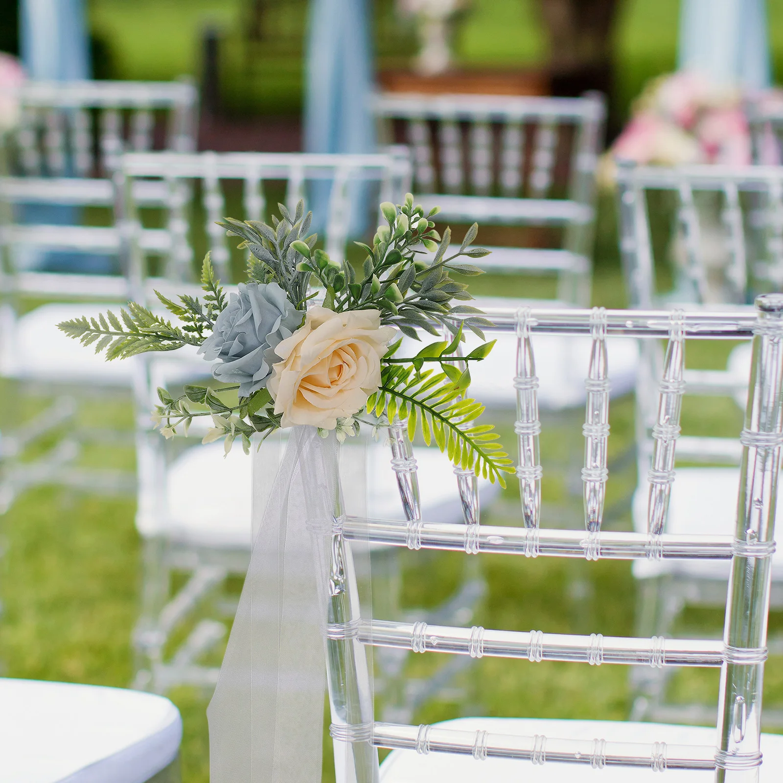 Simulation Back Flower for Chair Decor Romantic Wedding Aisle Artificial Lemon Leaves Reusable Lightweight Storage Cleaning
Simulation Back Flower for Chair Decor Romantic Wedding Aisle Artificial Lemon Leaves Reusable Lightweight Storage Cleaning