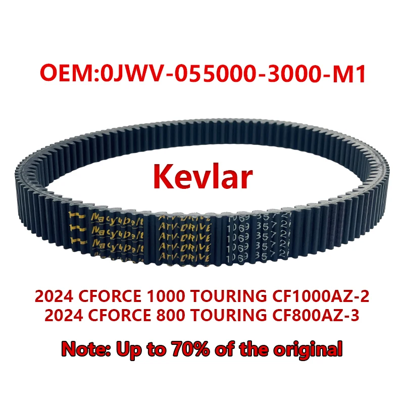 1069x35.7x26 Kevlar Material CVT belt For CF1000 CFX10 2024 CFORCE 800 1000 TOURING CF1000AZ-2 CF800AZ-3 0JWV-055000-3000-M1
1069x35.7x26 Kevlar Material CVT belt For CF1000 CFX10 2024 CFORCE 800 1000 TOURING CF1000AZ-2 CF800AZ-3 0JWV-055000-3000-M1