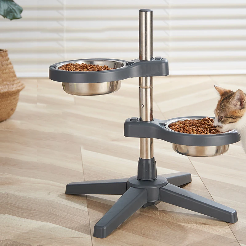 Liftable Stainless Steel Pet Bowl 16/20cm Double Dog Bowl Adjustable Raised Dog Feeder Pet Dispenser Drinker Puppy Supplies
Liftable Stainless Steel Pet Bowl 16/20cm Double Dog Bowl Adjustable Raised Dog Feeder Pet Dispenser Drinker Puppy Supplies