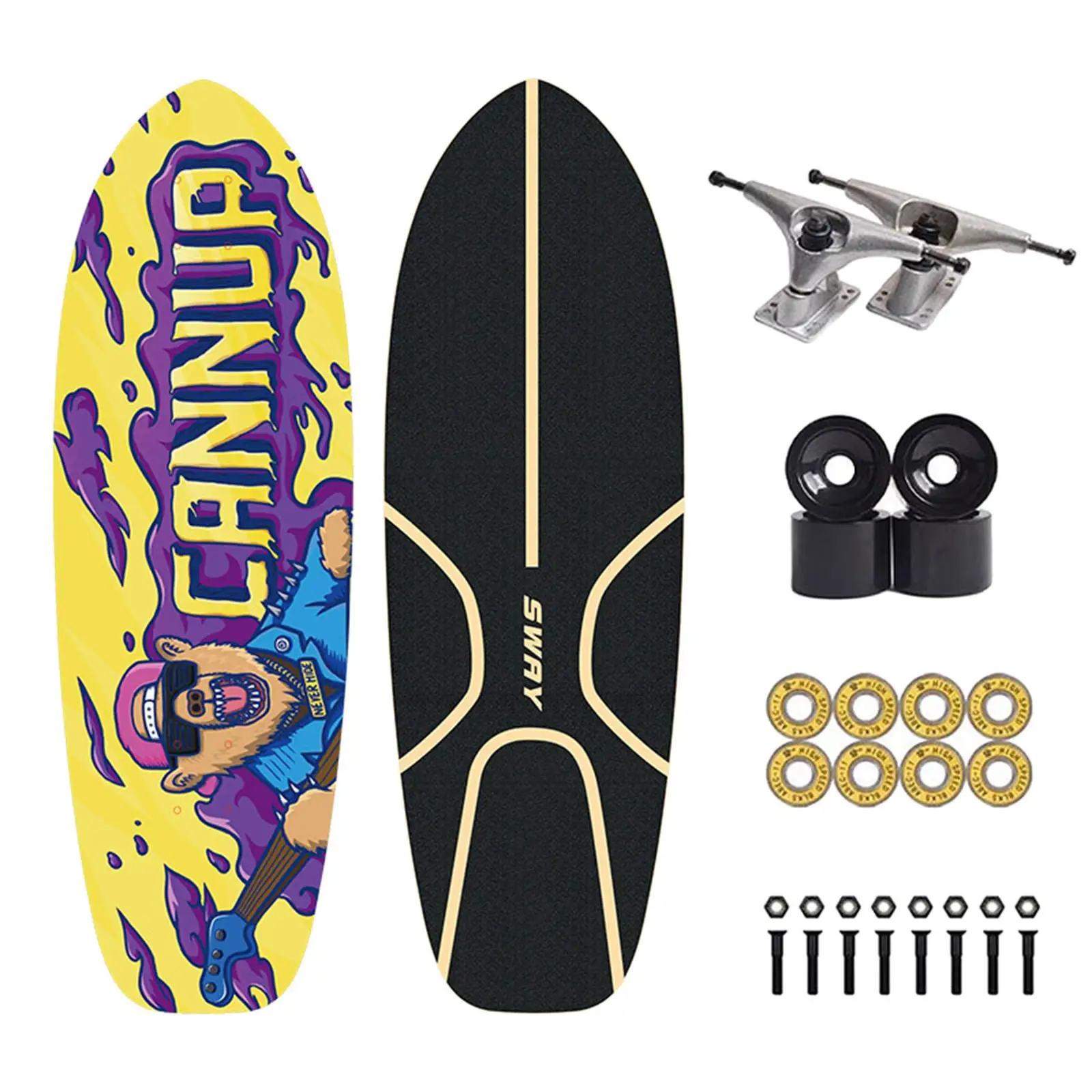 Beginner Skateboard Deck Kids Youth CX Wheel ABEC Bearing Starter Girls Birthday Gift
Beginner Skateboard Deck Kids Youth CX Wheel ABEC Bearing Starter Girls Birthday Gift