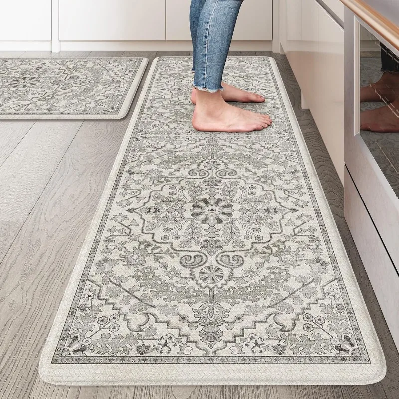Kitchen Mats Cushioned Anti Fatigue, Farmhouse Kitchen Rugs Sets of 2, Non Slip Kitchen Mats
Kitchen Mats Cushioned Anti Fatigue, Farmhouse Kitchen Rugs Sets of 2, Non Slip Kitchen Mats