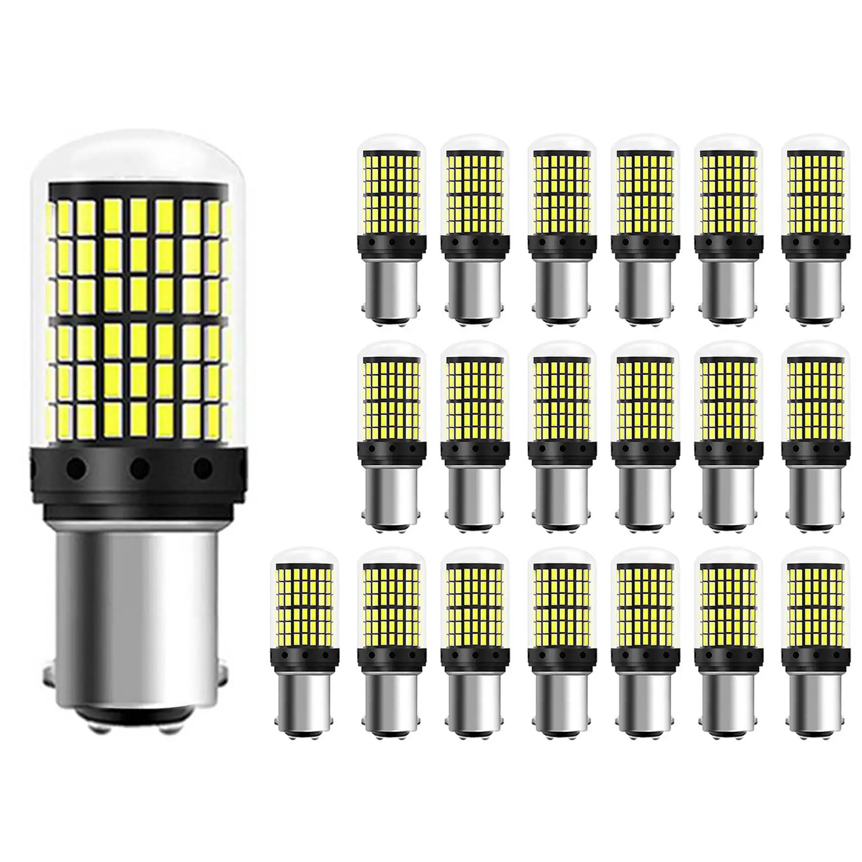20 шт. лампочки 1157 BAY15D P21-5W светодиодный 3014 144SMD 24W 6000k Canbus Lamp Reverse указатель поворота
20 шт. лампочки 1157 BAY15D P21-5W светодиодный 3014 144SMD 24W 6000k Canbus Lamp Reverse указатель поворота