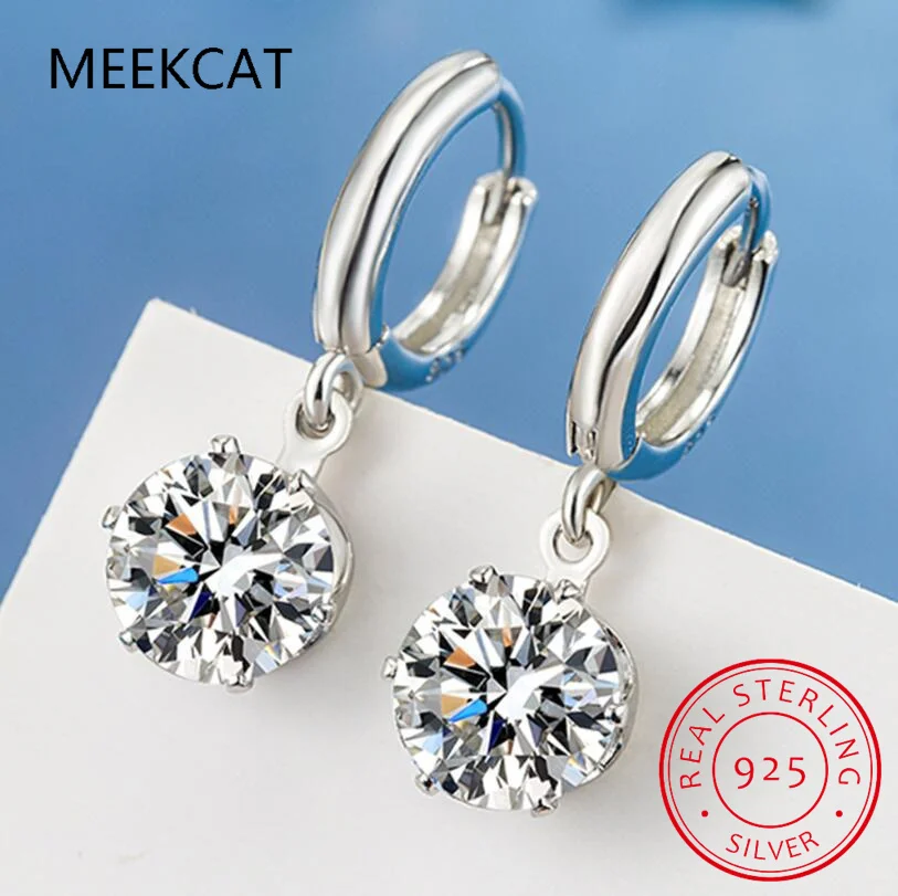1.0CT D Color Moissanite Hoop Earrings Lab Created Diamond For Women 925 Sterling Silver Wedding Fine Jewelry Huggies Gift
1.0CT D Color Moissanite Hoop Earrings Lab Created Diamond For Women 925 Sterling Silver Wedding Fine Jewelry Huggies Gift