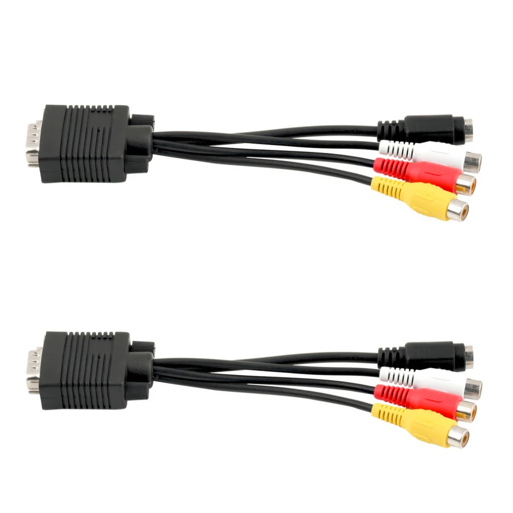 Home Practical TV Out SVGA VGA to AV Adapter VGA TO S-Video Cable Converter
Home Practical TV Out SVGA VGA to AV Adapter VGA TO S-Video Cable Converter