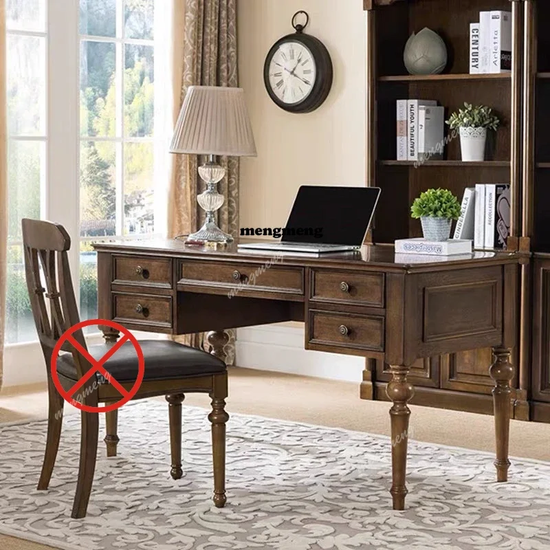 Best seller Retro Writing Office Desks Desktop Computer American Style Office Desks Exquisite Fashionable Furniture
Best seller Retro Writing Office Desks Desktop Computer American Style Office Desks Exquisite Fashionable Furniture