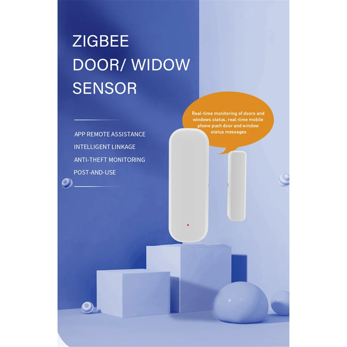 Датчики дверей и окон Tuya Zigbee, беспроводной магнитный датчик двери Smart Life, приложение с дистанционным управлениемHUG
Датчики дверей и окон Tuya Zigbee, беспроводной магнитный датчик двери Smart Life, приложение с дистанционным управлениемHUG