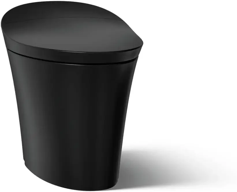Kohler K-5401-PA Veil One-Piece Smart Bidet Toilet Dual-Flush Elongated Honed Black Intelligent Toilet
Kohler K-5401-PA Veil One-Piece Smart Bidet Toilet Dual-Flush Elongated Honed Black Intelligent Toilet
