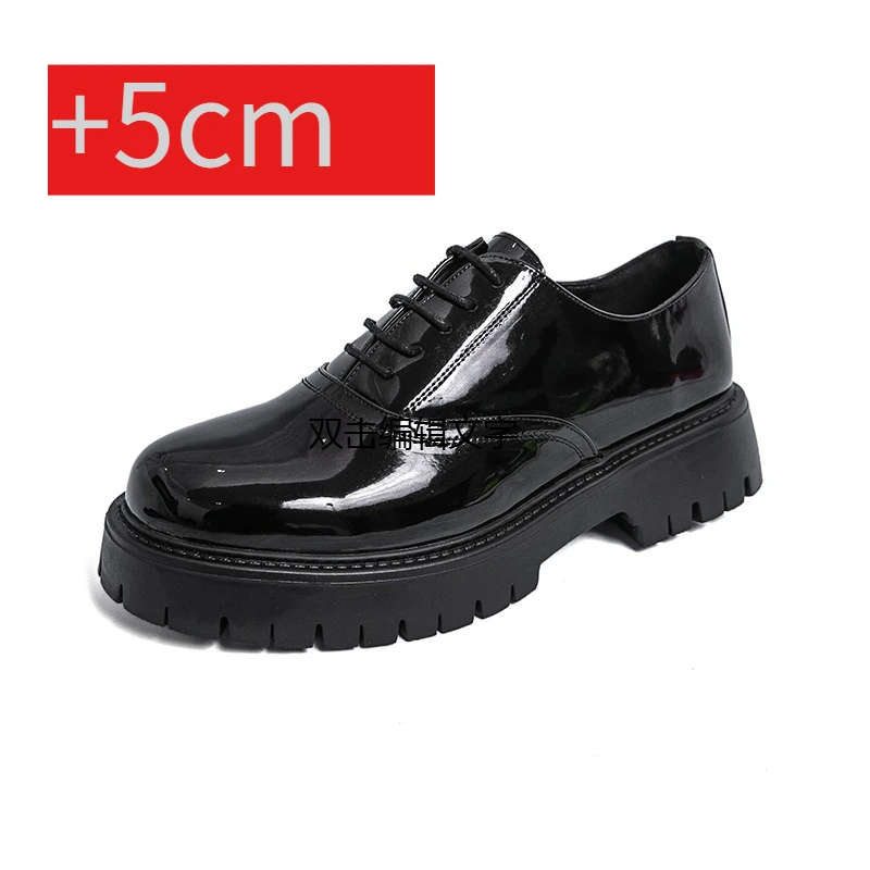 Genuine Soft Leather Men's Shoes 5cm Heightening Thick Bottom Anti-slip Waterproof Casual Black Formal Shoes Autumn Season
Genuine Soft Leather Men's Shoes 5cm Heightening Thick Bottom Anti-slip Waterproof Casual Black Formal Shoes Autumn Season