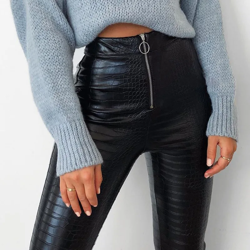 Leggings Women Zipper PU Leather Leggings Autumn Winter Yoga Leggings Slimming Warm PU Pants High Wiast Push Up Leggins
Leggings Women Zipper PU Leather Leggings Autumn Winter Yoga Leggings Slimming Warm PU Pants High Wiast Push Up Leggins