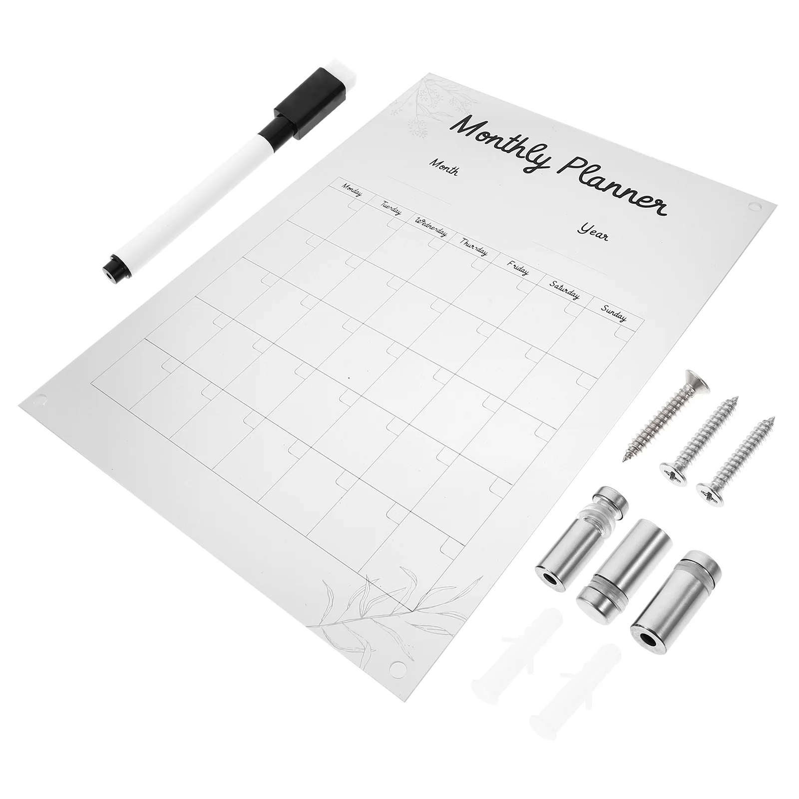 1 set 1 Set Of Acrylic Memo Transparent Wall Hanging Sign Board For Home Office Shop Decoration Clear Erasable Planning Board
1 set 1 Set Of Acrylic Memo Transparent Wall Hanging Sign Board For Home Office Shop Decoration Clear Erasable Planning Board