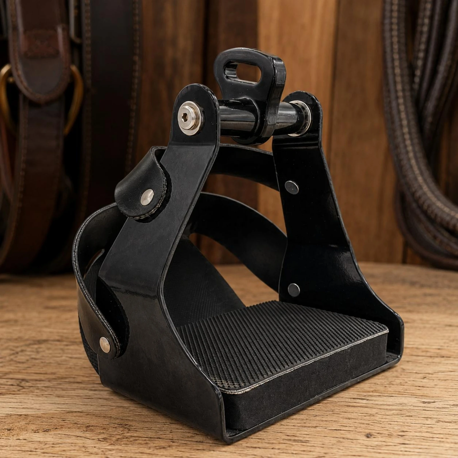 Safety Stirrup Hinged Top English Riding Stirrup Equestrian Gear Black Lightweight
Safety Stirrup Hinged Top English Riding Stirrup Equestrian Gear Black Lightweight
