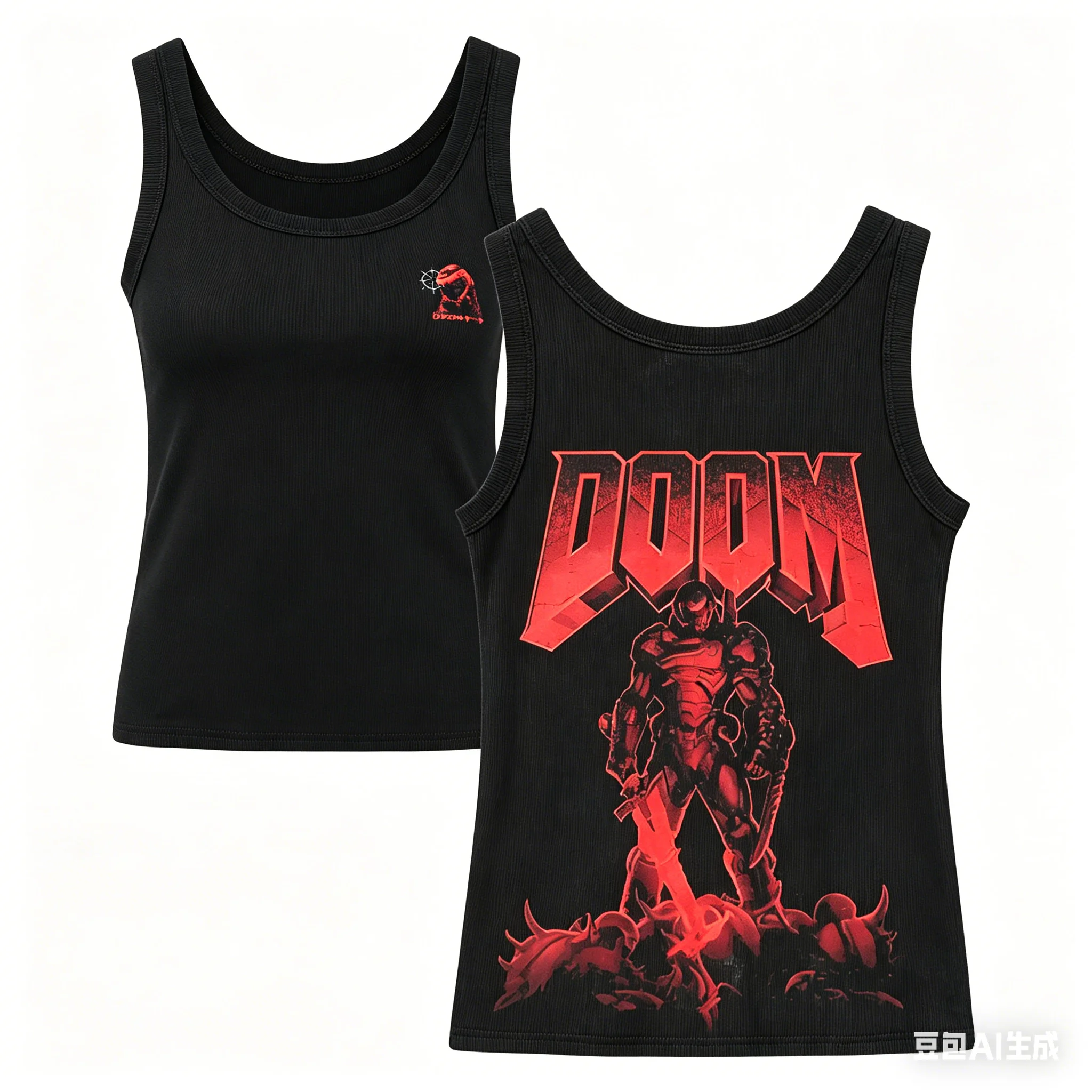 DOOM Ribbed Tank Streetwear Anime Lover New Model personality Clothes Year round clothing Classic hot product high quality soft
DOOM Ribbed Tank Streetwear Anime Lover New Model personality Clothes Year round clothing Classic hot product high quality soft