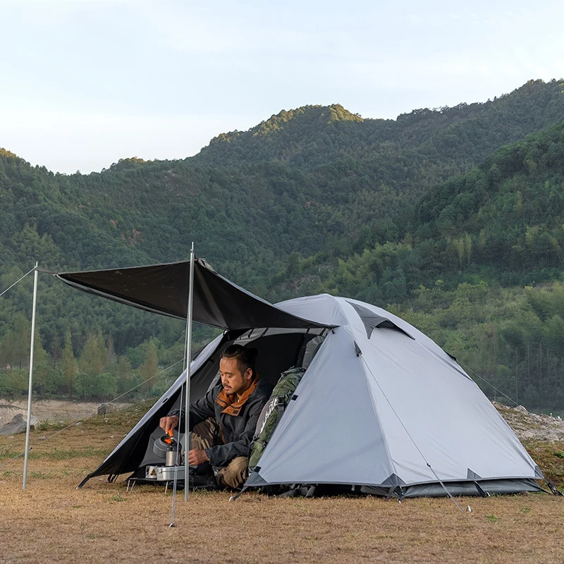 T172 Portable outdoor hiking backpacking lightweight camping dome tent 4 person
T172 Portable outdoor hiking backpacking lightweight camping dome tent 4 person