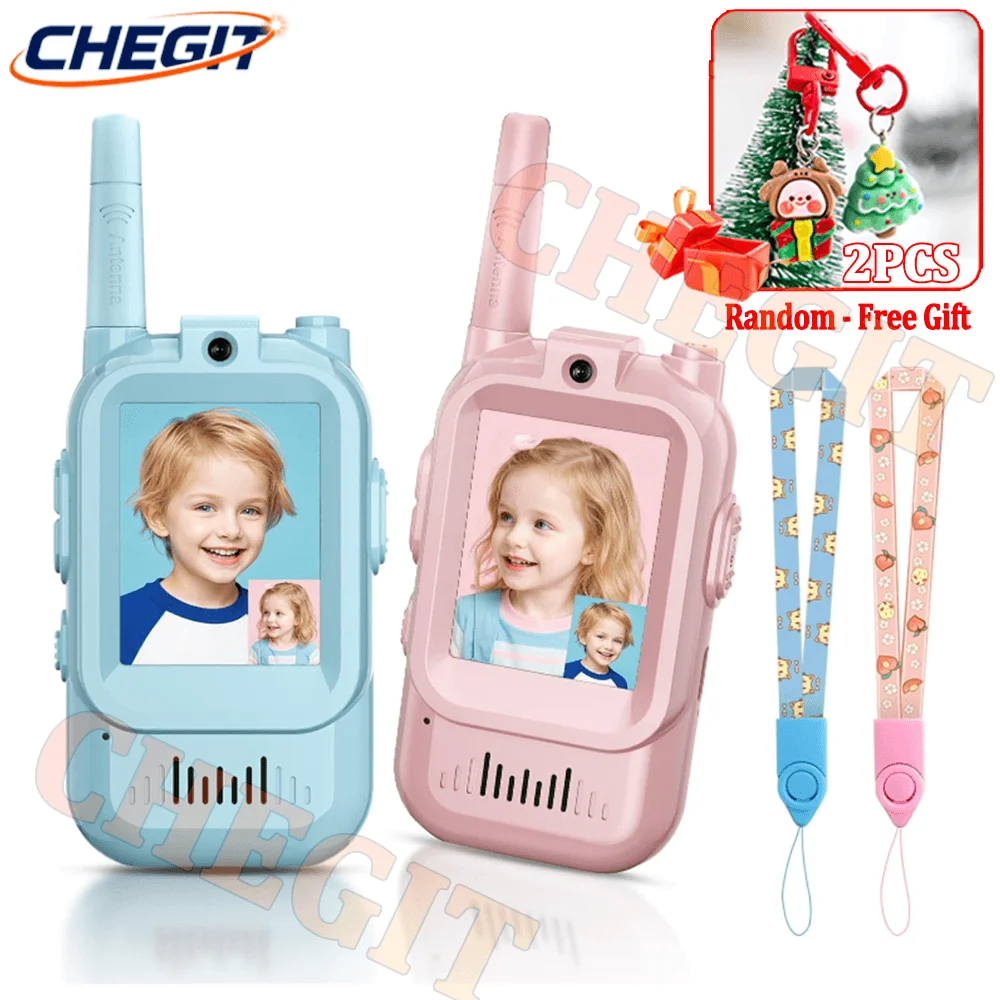 2PCS JK200 Kids Video Intercom Walkie-talkie Cute Screen Easy Use USB-C Rechargeable Christmas Birthday Cute Ham Radio for Gifts
2PCS JK200 Kids Video Intercom Walkie-talkie Cute Screen Easy Use USB-C Rechargeable Christmas Birthday Cute Ham Radio for Gifts