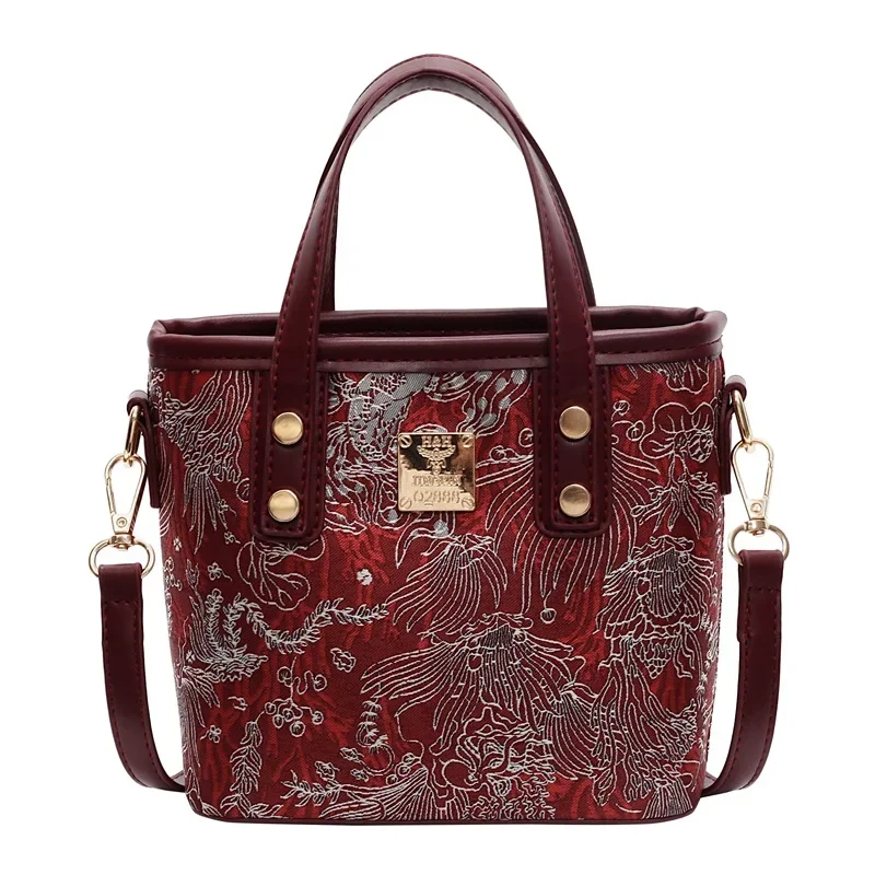 Chinese Embroidered Bucket Bag - Boho Crossbody & Handbag, Spacious Wedding Gift for Women, Vintage Modern Ladies Purse
Chinese Embroidered Bucket Bag - Boho Crossbody & Handbag, Spacious Wedding Gift for Women, Vintage Modern Ladies Purse