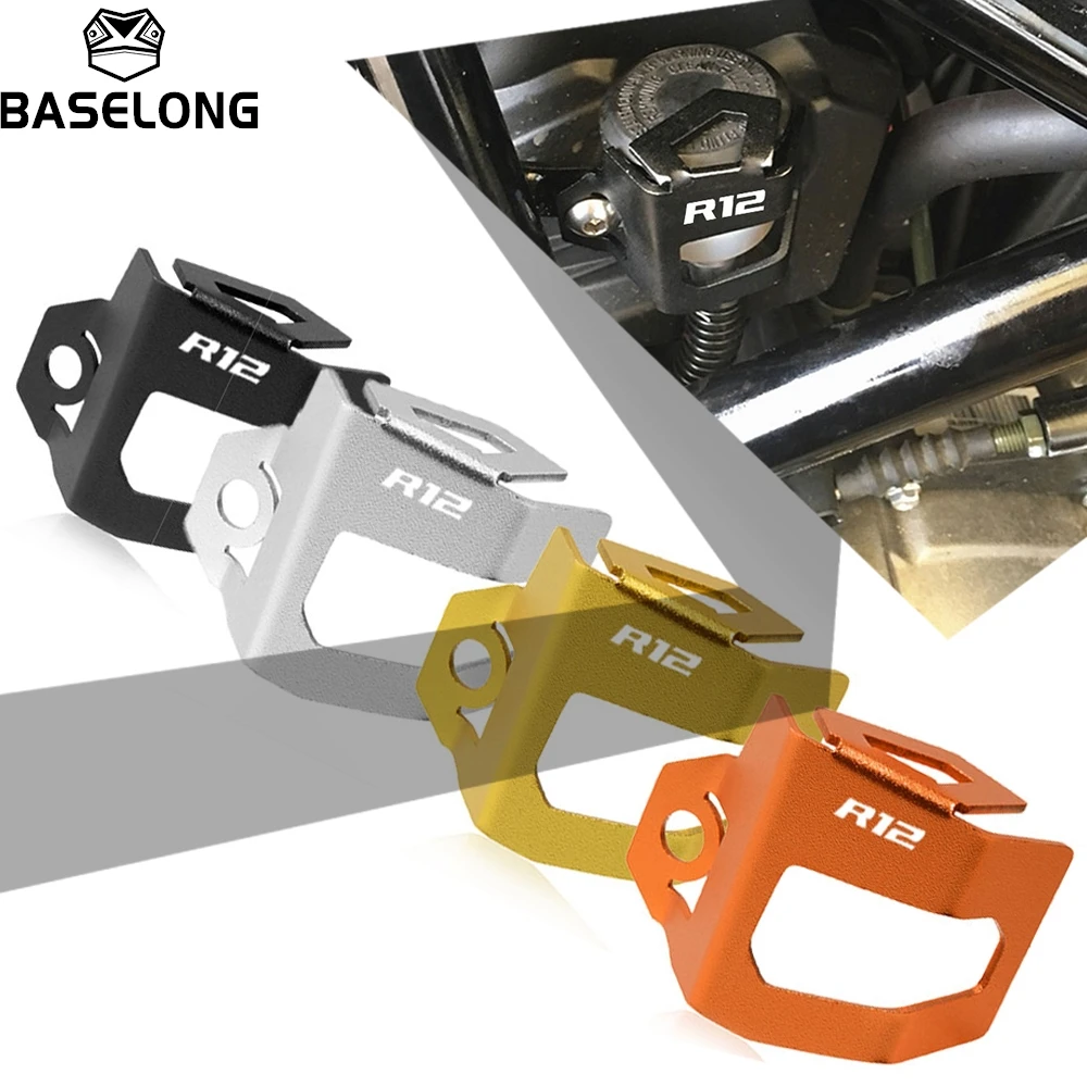 For BMW R12 R 12 NineT R12S R 12S 2024 2025 2026 Motorcycle Aluminum Rear Brake Fluid Reservoir Protector Cover Guard Cap
For BMW R12 R 12 NineT R12S R 12S 2024 2025 2026 Motorcycle Aluminum Rear Brake Fluid Reservoir Protector Cover Guard Cap