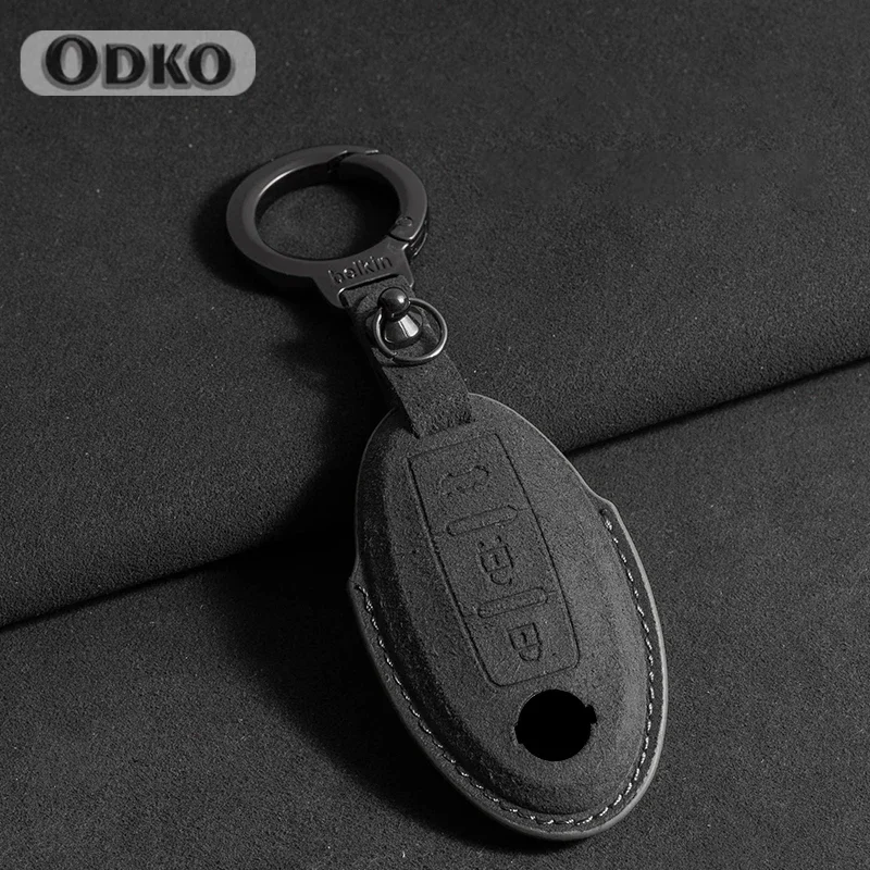 Suede Car Key Case Cover Shell for Nissan Qashqai X-Trail T31 T32 Juke J10 J11 QX60 Tiida Altima Pathfinder Kicks for Infiniti
Suede Car Key Case Cover Shell for Nissan Qashqai X-Trail T31 T32 Juke J10 J11 QX60 Tiida Altima Pathfinder Kicks for Infiniti
