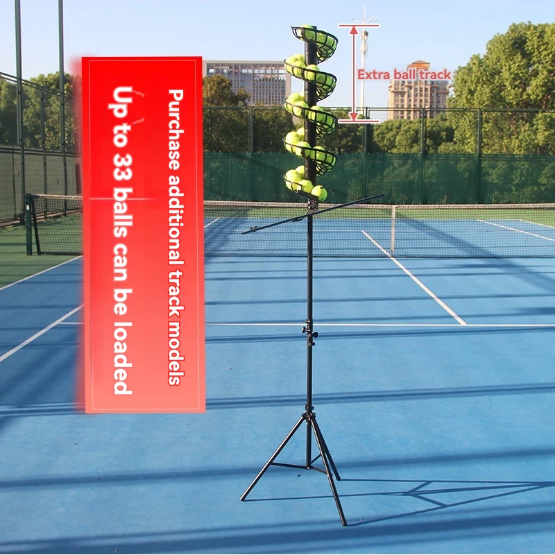Pro Tennis Ball Dropping Machine Speed and Height Adjustable Tennis Ball Feeder Automatic Tennis Serving Machine Swing Exerciser
Pro Tennis Ball Dropping Machine Speed and Height Adjustable Tennis Ball Feeder Automatic Tennis Serving Machine Swing Exerciser