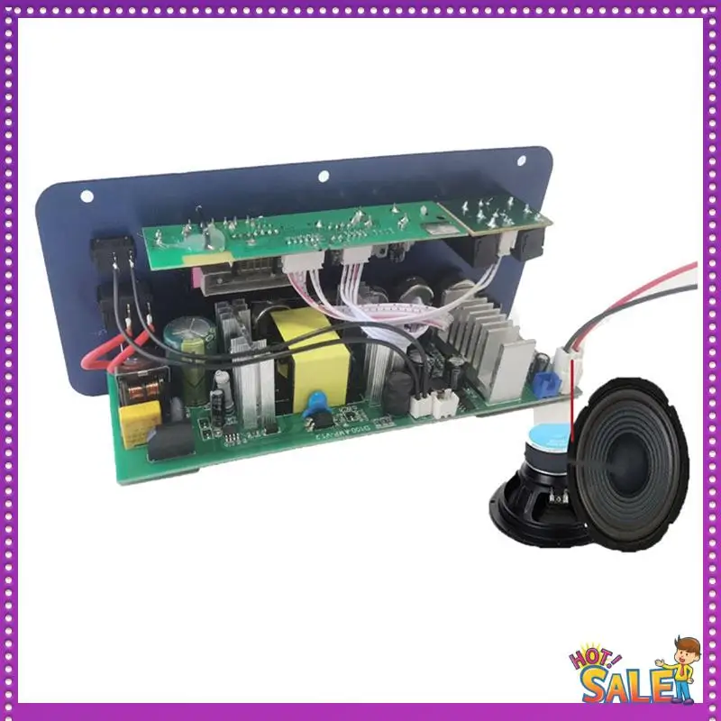 AA87 220V 12V Digital Bluetooth Amplifier Board Subwoofer Dual Microphone Karaoke Amp Speaker Home Theater DIY 100W
AA87 220V 12V Digital Bluetooth Amplifier Board Subwoofer Dual Microphone Karaoke Amp Speaker Home Theater DIY 100W