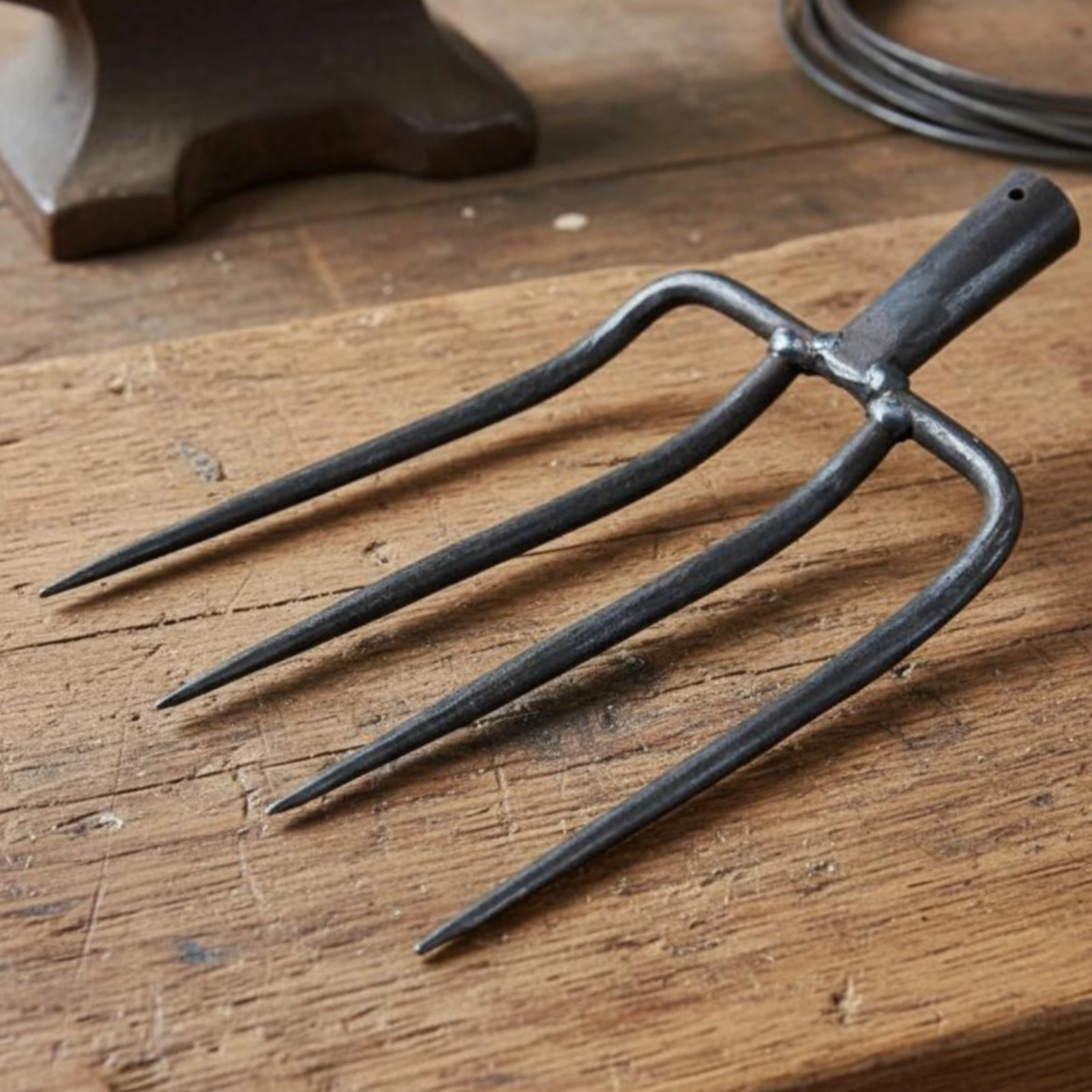 Four-Tine Steel Digging Fork Welded Head Hand-Forged Digging Fork Wooden Handle for Cultivation
Four-Tine Steel Digging Fork Welded Head Hand-Forged Digging Fork Wooden Handle for Cultivation