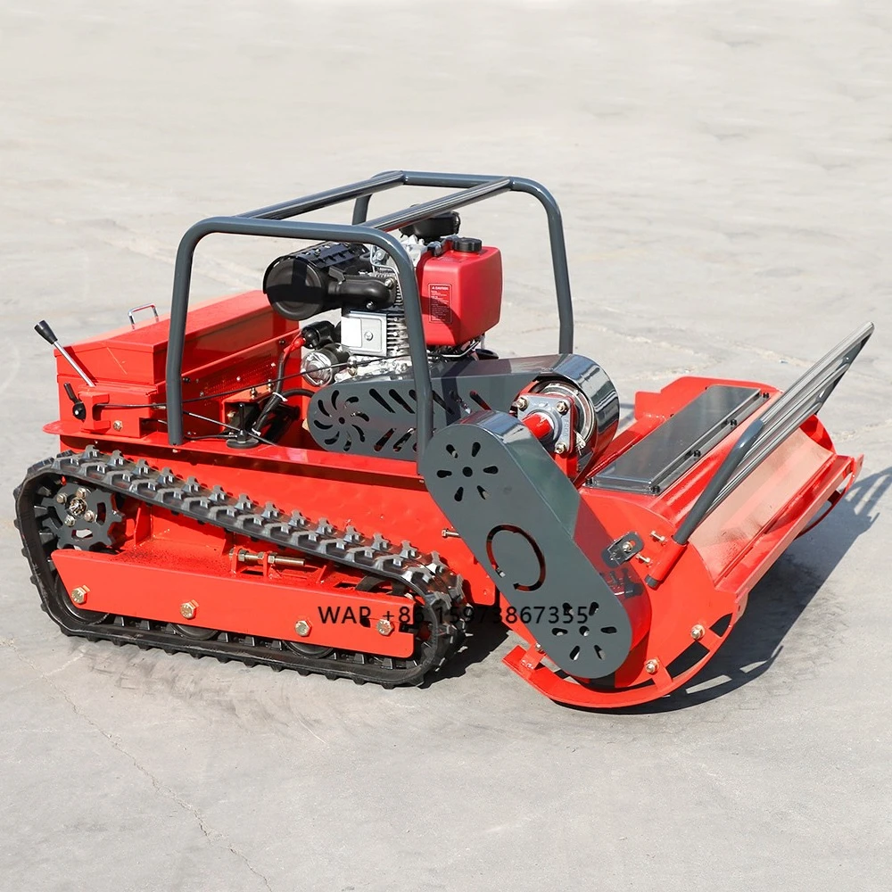 800mm 1000mm 1200mm CE EPA Petrol Engine All Terrain Agriculture Rubber Remote Control Robot Flail Lawn Mower
800mm 1000mm 1200mm CE EPA Petrol Engine All Terrain Agriculture Rubber Remote Control Robot Flail Lawn Mower