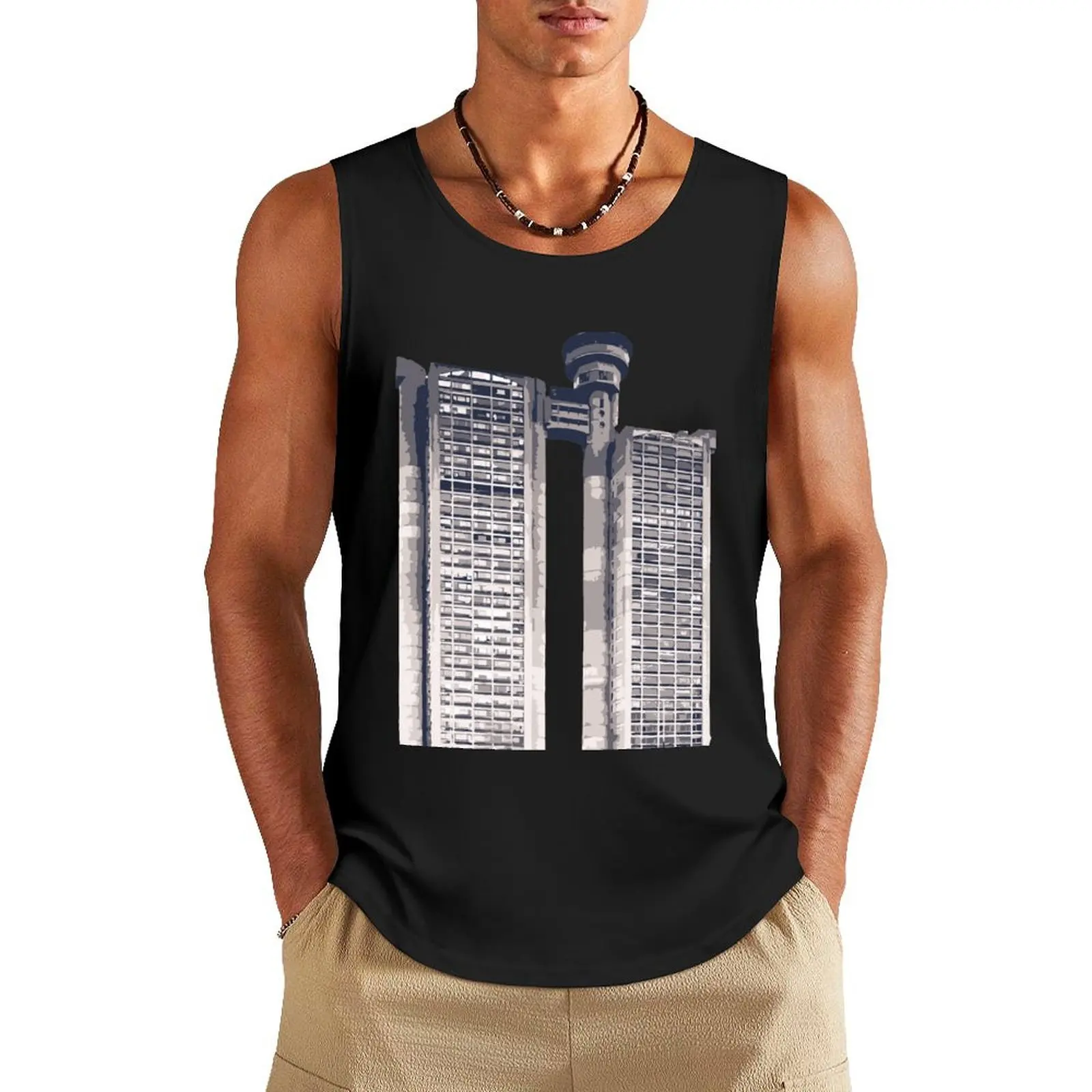 Belgrade - Western City Gate minimal, Serbia Tank Top t shirts gym clothes man Gym man
Belgrade - Western City Gate minimal, Serbia Tank Top t shirts gym clothes man Gym man