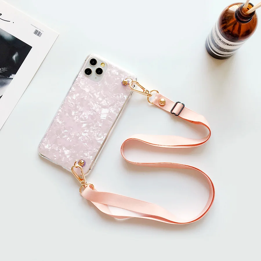 Sparkling Shell Pattern Lanyard Phone Case For iPhone16 15 14 13 12 11 Pro Max X XS Max XR 7 8 Plus Soft Cover Shoulder Strap
Sparkling Shell Pattern Lanyard Phone Case For iPhone16 15 14 13 12 11 Pro Max X XS Max XR 7 8 Plus Soft Cover Shoulder Strap