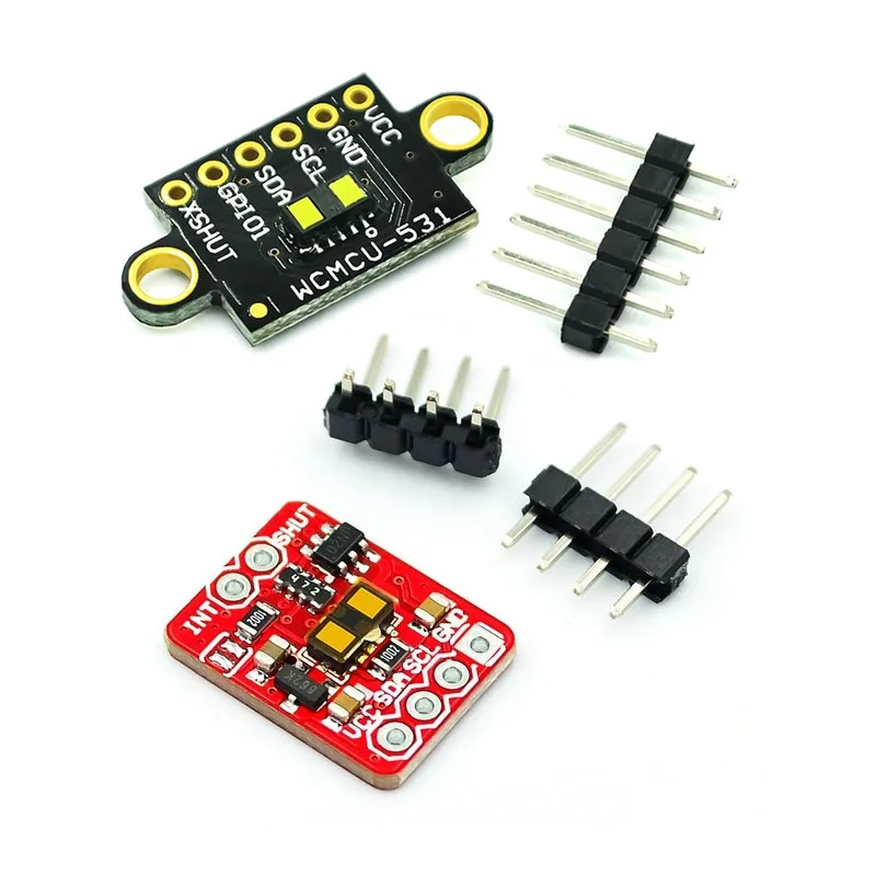 1~20Pcs VL53L1X Laser Ranging Sensor Module TOF Time Of Flight Ranging 4m Ranging Black Board Red Board
1~20Pcs VL53L1X Laser Ranging Sensor Module TOF Time Of Flight Ranging 4m Ranging Black Board Red Board