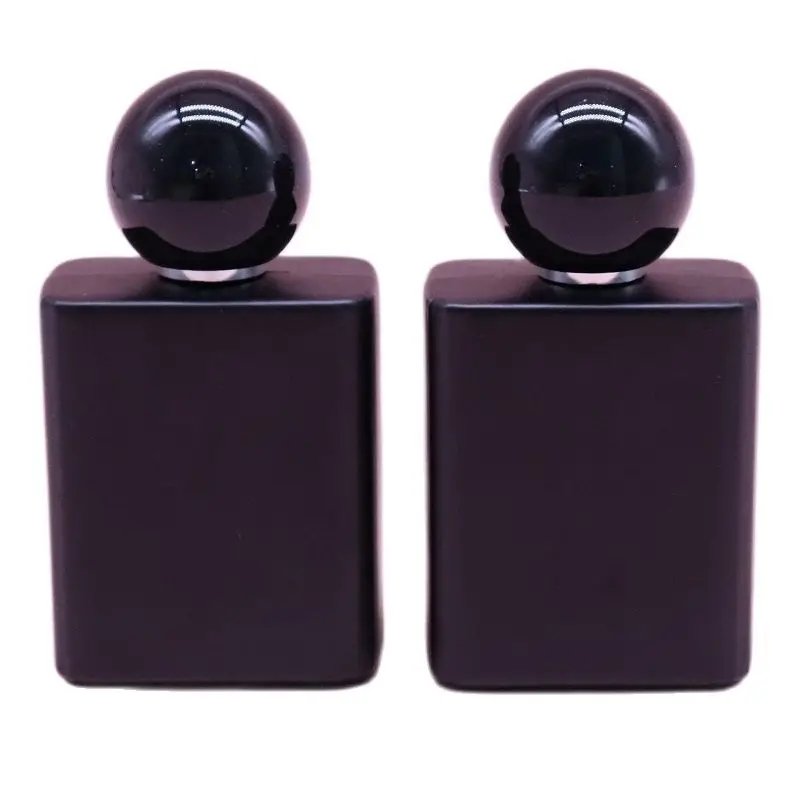 Atomizer Fragrance Bottle Refillable Silver Screw Pump Round Ball Lid 50ML Flat Square Black Empty Glass Perfume Spray Bottles
Atomizer Fragrance Bottle Refillable Silver Screw Pump Round Ball Lid 50ML Flat Square Black Empty Glass Perfume Spray Bottles