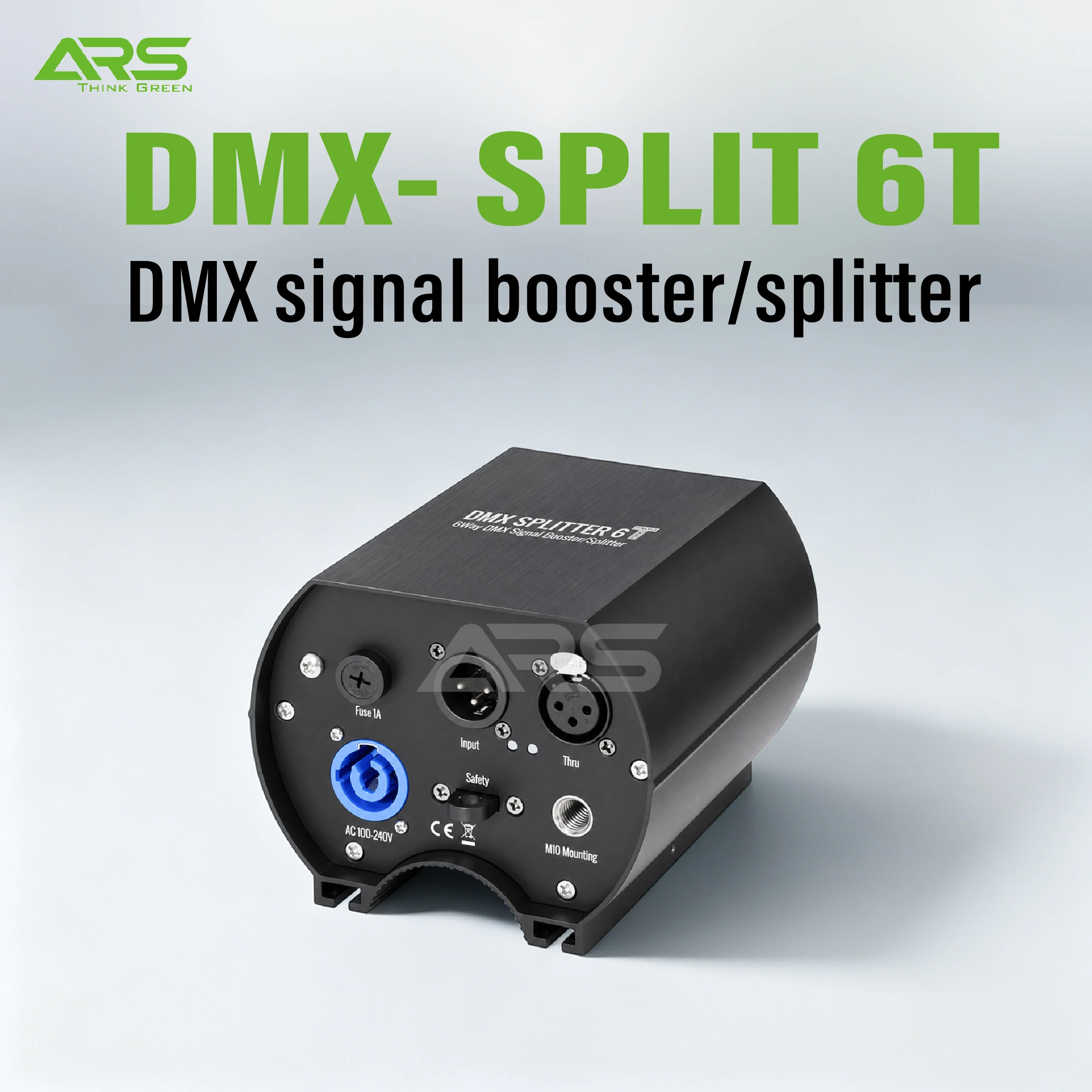 6 Port Isolated DMX512 Signal Splitter Booster Amplifier | Stage Wedding DJ Disco Club Bar Light Signal Distributor
6 Port Isolated DMX512 Signal Splitter Booster Amplifier | Stage Wedding DJ Disco Club Bar Light Signal Distributor