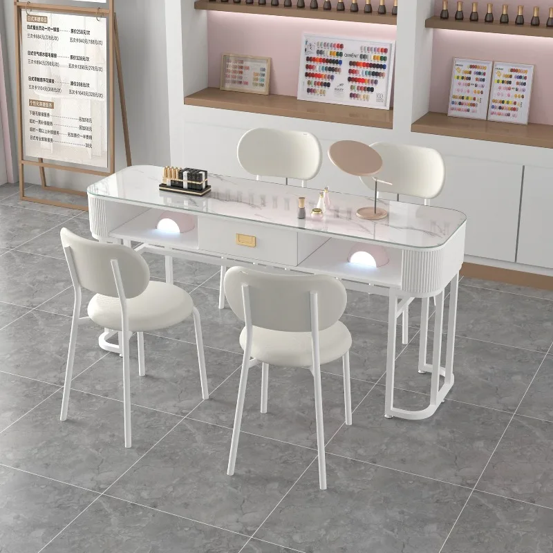 Organiser Adjustable Nail Desk Chairs Stand Reception Nordic Nail Desk Makeup Equipment Mesa Para Manicure Nail Spa Furniture 
Organiser Adjustable Nail Desk Chairs Stand Reception Nordic Nail Desk Makeup Equipment Mesa Para Manicure Nail Spa Furniture