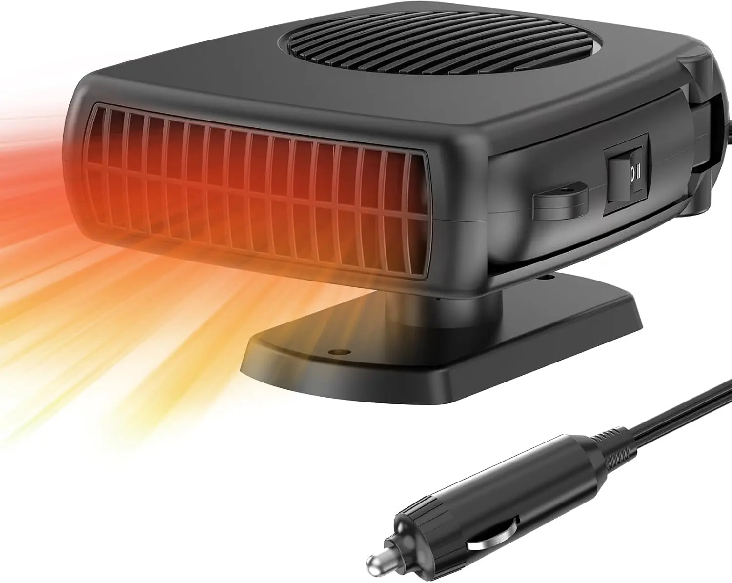 200W Car Heater, 12V Portable Auto Defroster, 2-in-1 Heating & Cooling, 360° Rotary Fan
200W Car Heater, 12V Portable Auto Defroster, 2-in-1 Heating & Cooling, 360° Rotary Fan
