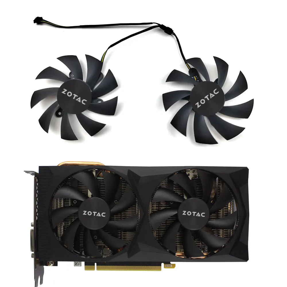 NEW 87MM 4PIN GA92A2H graphics card cooling fan For ZOTAC GeForce RTX2060 SUPER MINI RTX 2060 6GB Video Card Replace Cooling
NEW 87MM 4PIN GA92A2H graphics card cooling fan For ZOTAC GeForce RTX2060 SUPER MINI RTX 2060 6GB Video Card Replace Cooling