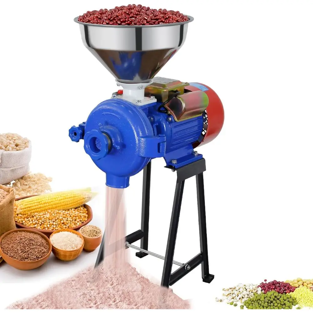 3000W Electric Grain Mill Grinder, Commercial Corn & Spice Grinder with Adjustable Thickn, Heavy Duty Dry eed lour Mill or Wheat
3000W Electric Grain Mill Grinder, Commercial Corn & Spice Grinder with Adjustable Thickn, Heavy Duty Dry eed lour Mill or Wheat
