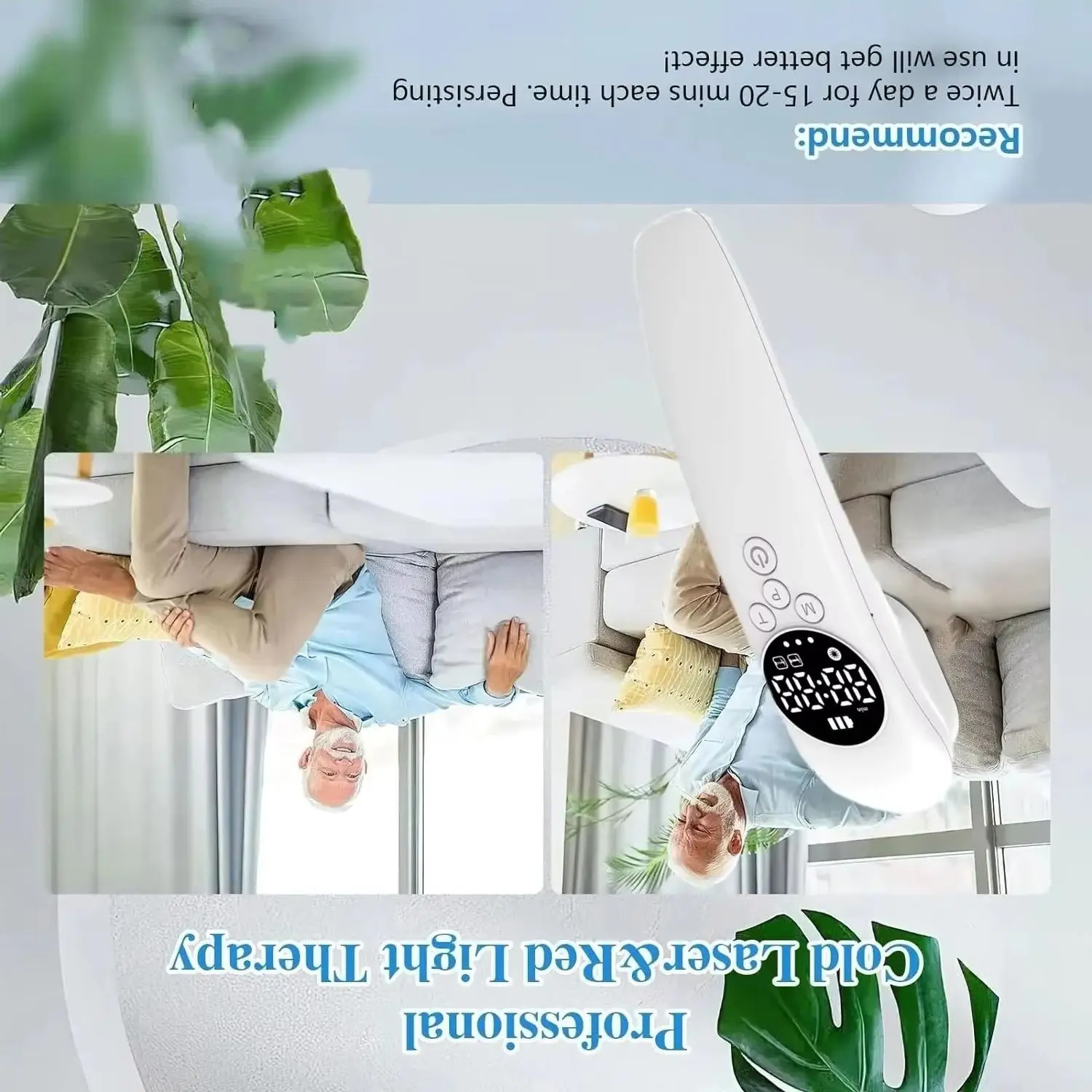 Handheld Dual-Wave LLLT Laser Device - 808nm Deep Tissue & 650nm Surface Treatment for Fast Wound Healing
Handheld Dual-Wave LLLT Laser Device - 808nm Deep Tissue & 650nm Surface Treatment for Fast Wound Healing