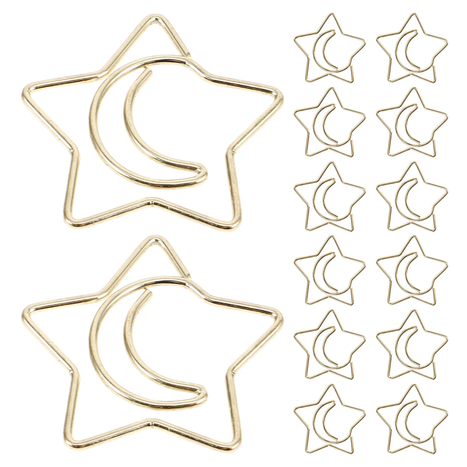 60pcs Star Moon Paper Clips Bookmarks Mini Small File Clips For School Office Use Document Stationery Supplies
60pcs Star Moon Paper Clips Bookmarks Mini Small File Clips For School Office Use Document Stationery Supplies
