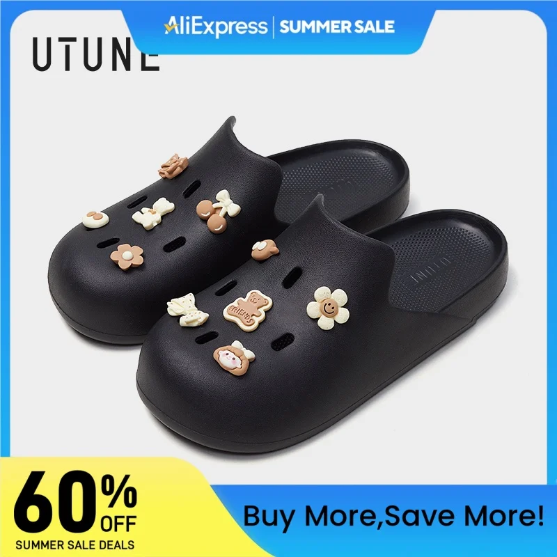 UTUNE-Women's Summer Sandals, Lightweight Casual Shoes, Garden Slippers, Flat Beach Sandals, Cartoon DIY Decorations Shoes
UTUNE-Women's Summer Sandals, Lightweight Casual Shoes, Garden Slippers, Flat Beach Sandals, Cartoon DIY Decorations Shoes