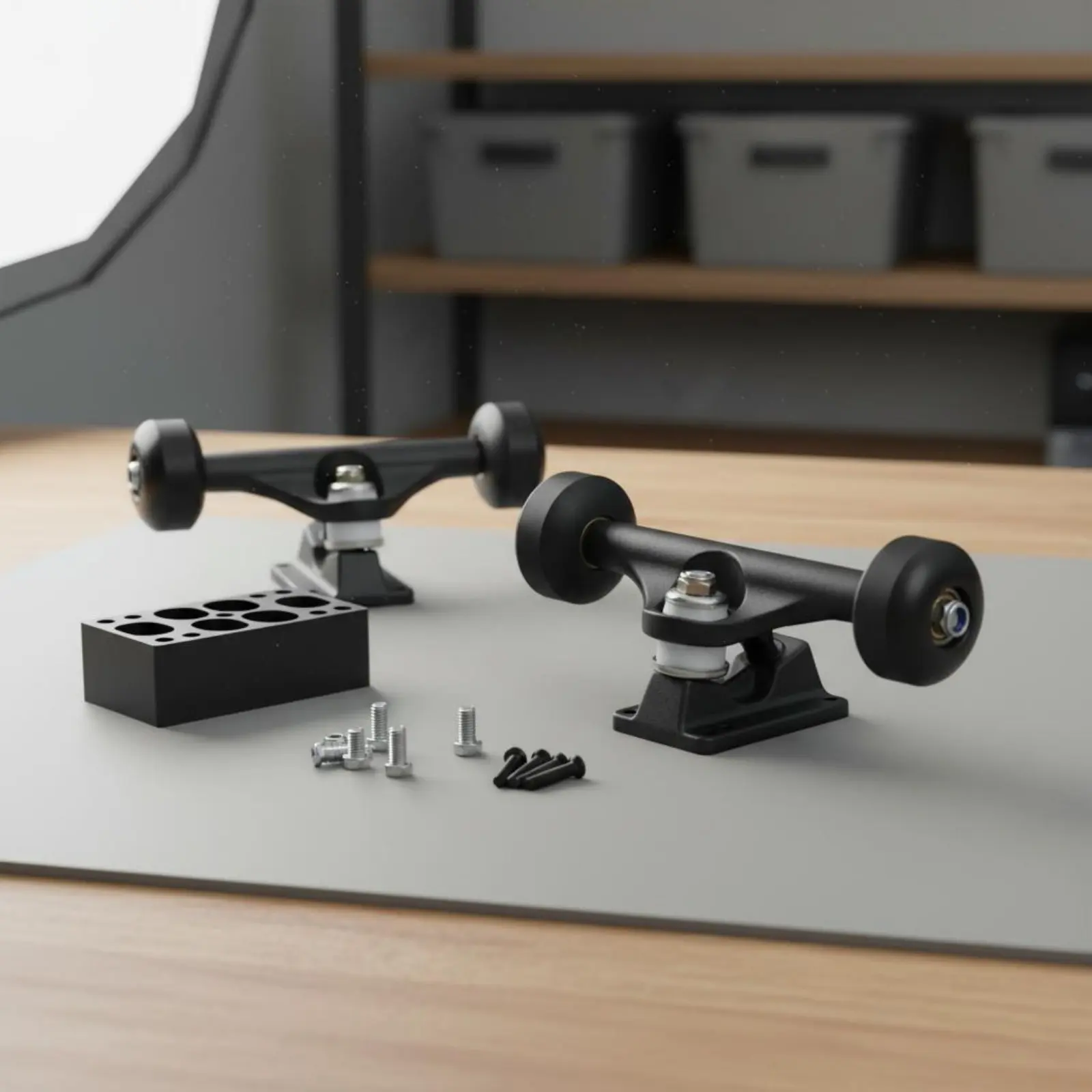 Комплект креплений для лэнд-вейвборда: оси для начинающих, оси с пружинным механизмом, гибкие оси для лэнд-вейвборда
Комплект креплений для лэнд-вейвборда: оси для начинающих, оси с пружинным механизмом, гибкие оси для лэнд-вейвборда