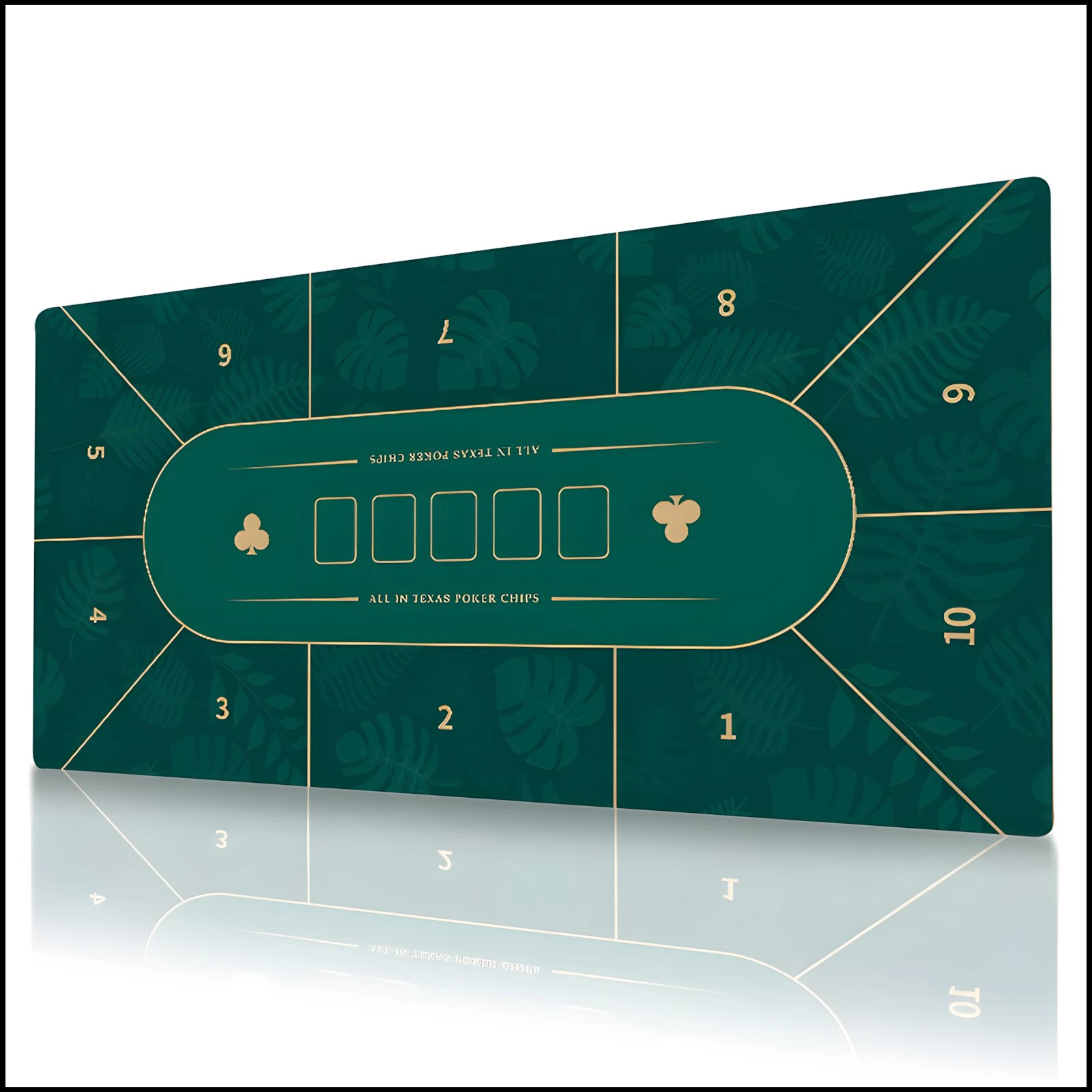 120x60cm large-sized chess and card game poker mat Texas Hold 'em poker rubber table mat entertainment accessory
120x60cm large-sized chess and card game poker mat Texas Hold 'em poker rubber table mat entertainment accessory