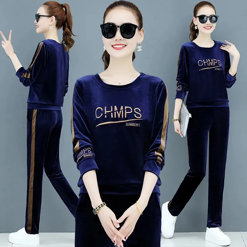 Золотой бархатный костюм-толстовка, новинка 2025 года, весенне-осенний тонкий комплект из двух предметов для мамы, женский спортивный комплект для отдыха, женские брюки, 2 шт.
Золотой бархатный костюм-толстовка, новинка 2025 года, весенне-осенний тонкий комплект из двух предметов для мамы, женский спортивный комплект для отдыха, женские брюки, 2 шт.