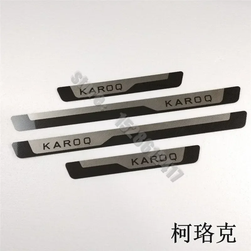 Auto Accessories Door Sill Strip For Skoda KAROQ 2017-2022 Stainless Steel Scuff Plate Peda Pedal Cover Car Styling Stickers
Auto Accessories Door Sill Strip For Skoda KAROQ 2017-2022 Stainless Steel Scuff Plate Peda Pedal Cover Car Styling Stickers